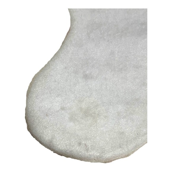 Vintage "PUPPY LOVE" DOG Christmas Stocking Felt SPANIEL Present 17" READ - Picture 3 of 4